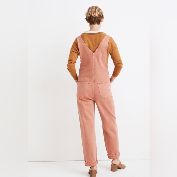 Madewell Relaxed Overalls: Garment-Dyed Edition Size L - Picture 3 of 11
